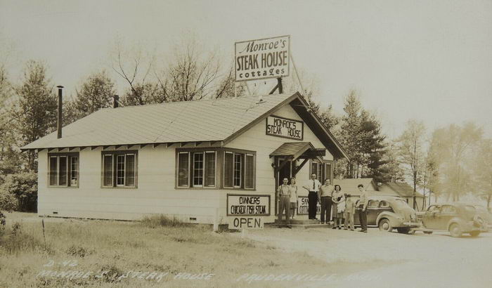 Monroes Steak House - Old Photo